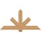 Ekena Millwork Kennewick Timber Gable Bracket, Western Red Cedar, 60"W x 30"H x 5 1/2"D x 5 1/2"F, 12/12 Pitch GBW060X30X0606KEN00SWR - alternate 1